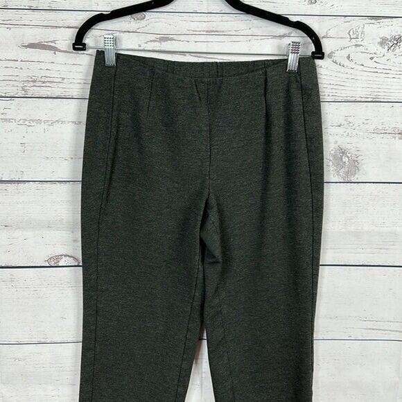 J Jill Pants Womens Small Gray Slim Leg Pull on Soft Casual Office Career Modern - Picture 2 of 11